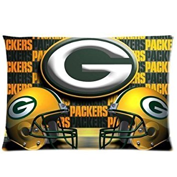 Green Bay Packers Football Custom Rectangle Pillowcases Pillow Cases 20x30 (one side)