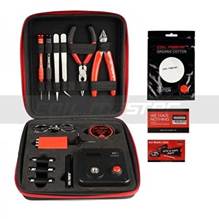 Coil Master 100% Authentic DIY KIT V3 Tool SET with Latest Coil Jig (V4) / 521 Tab Mini ohm reader / Tweezers / Heat Resistant Wire NEWEST