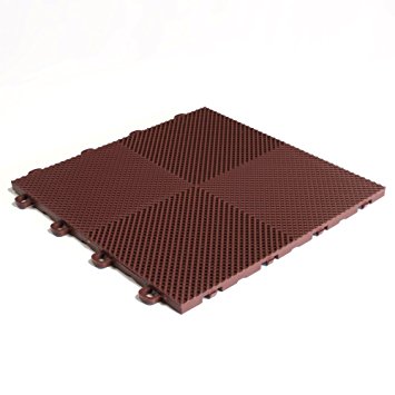 Brown Block Tile B2US5230 Multi-Purpose Drain Tiles Perforated Pattern