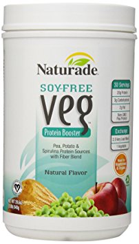 Naturade Soy-Free Veg Protein Booster, Natural Flavor, 29.6 Ounce