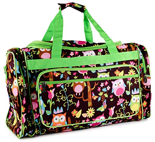 NGIL Designer Print Travel Duffel Bag Collection (23-inch)