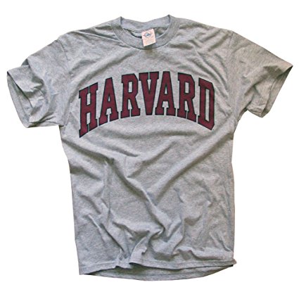 Harvard University T-Shirt - Arched Block - Officially Licensed