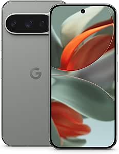 Google Pixel 9 Pro - Unlocked Android Smartphone with Gemini, Triple Rear Camera System, 24-Hour Battery, and 6.3" Super Actua Display - Hazel - 256 GB