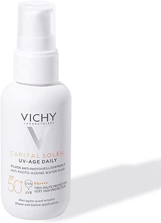 Vichy Capital Soleil UV-Age Daily Invisible Face Sun Protection with Niacinamide SPF50  40ml
