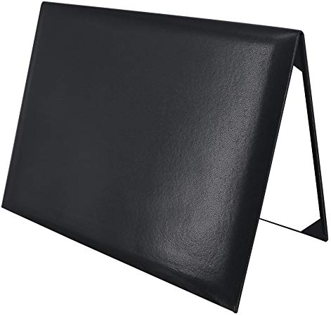 GGS Smooth Leatherette Letter-Size Diploma Cover for Certificate Document 8.5''x 11'' Black