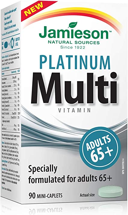 Platinum Multivitamin for Adults 65 plus