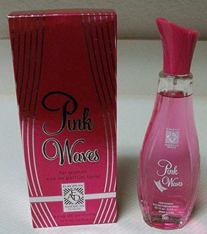European American Designs "Pink Waves" for Women Eau De Parfum Spray 2.5fl.oz.