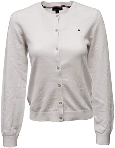 Tommy Hilfiger Women's Crewneck Buttondown Cardigan