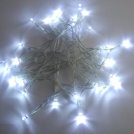 ER CHEN(TM) 3M 30 LED Battery Operated Christmas Wedding Fairy String Lights, White