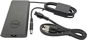 Dell GaN Laptop Charger 240W Watt Barrel 7.4mm tip AC Power Adapter - Precision 7670 7680 7770 7780,Alienware M15 R7,X16,X17 R2,X15 R2,M17 R5