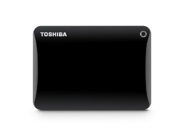 Toshiba Canvio Connect II 3TB Portable Hard Drive Black HDTC830XK3C1