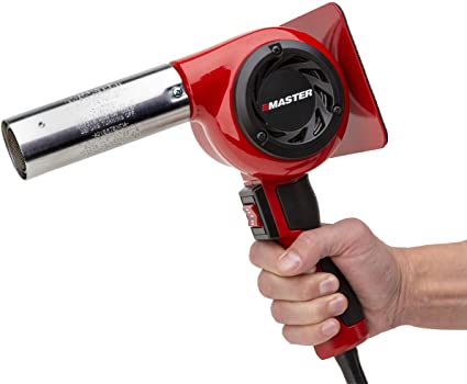Master Appliance HG-501D Industrial Heat Gun, Quick Change Plug-In Heating Element, 1200° F, 120V, 1740W, 14.5 Amps, Assembled In USA