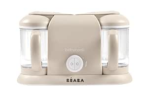 BEABA Babycook Duo 4 in 1 Baby Food Maker, Baby Food Processor, Baby Food Blender Baby Food Steamer, Make Fresh Healthy Baby Food at Home, 9.1 Cup Capacity, Makes 54 Servings in 20 Mins, Oat