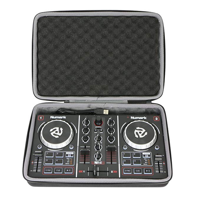 Hard Travel Case for Numark Party Mix | Starter DJ Controller by co2CREA