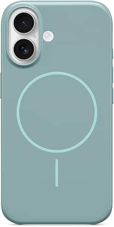 Beats iPhone 16 Case with MagSafe and Camera Control, Scratch-Resistant Protective Cover, Slim Fit, Microfiber Lining - Riptide Blue