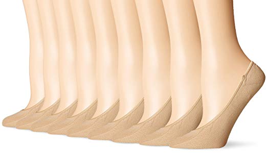 PEDS Women's Ultra Low Microfiber Liner with Gel Tab (6 & 9 Pairs)