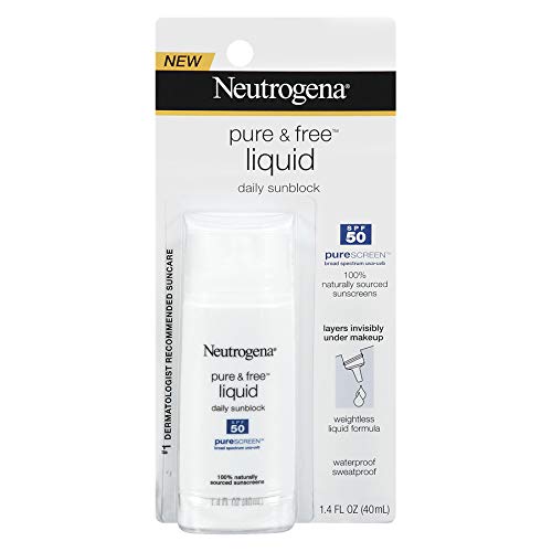 Neutrogena Pure & Free Liquid Daily Sunblock SPF 50