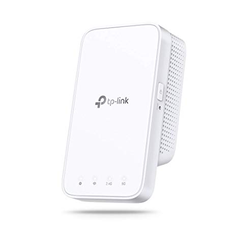 TP-Link RE300 AC1200 WiFi Extender with OneMesh For Whole-Home Coverage, Creates a Mesh Network with Compatible Archer C7 Router, Up to 1200 Mbps, Dual Band Seamless Range Extender, Signal Booster
