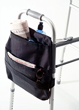 Drive Medical Deluxe Side Walker Carry Pouch, Black