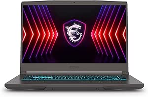 MSI Thin 15 B12VE-2414FR : Intel Core i7 12650H - 16GB DDR4 - SSD 1TB - Nvidia RTX4050 6GB - 15,6' Full HD 144Hz - Windows 11 Famille