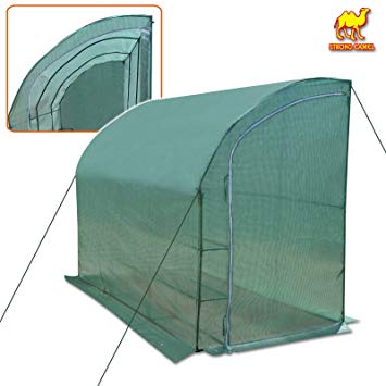 Strong Camel New Large Walk-in Wall Greenhouse 10x5x7'H w 3 Tiers/6 Shelves Gardening (Green)