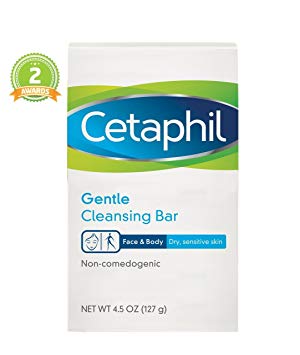 Cetaphil Gentle Cleansing Bar 4.5 (Pack of 2)