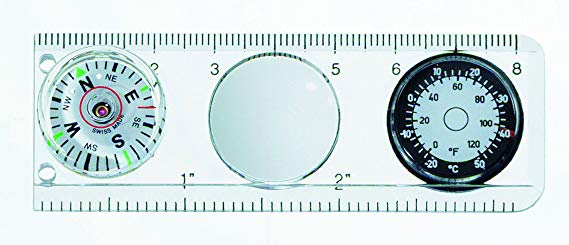 Victorinox Compass/Ruler, Magnifying Glass, Thermometer