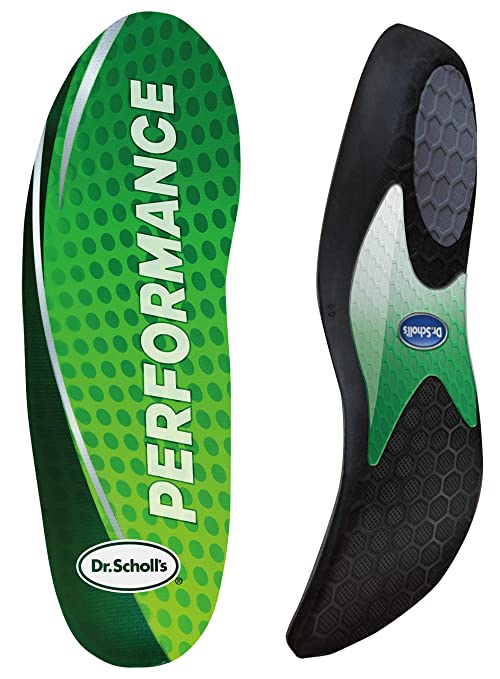 Dr. Scholl’s Performance Running Insoles for Men & Women, Sized to Fit Shoe Inserts