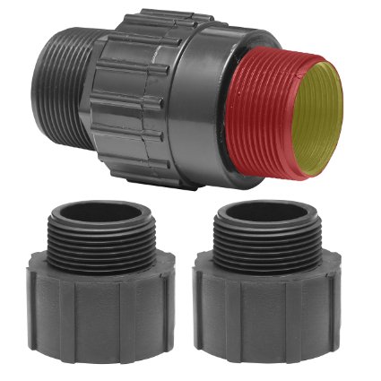 Superior Pump 99555 Plastic Universal Check Valve Kit for 1-1/4-Inch & 1-1/2-Inch MPT & FPT