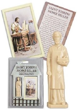Saint Joseph Home Seller Statue Kit