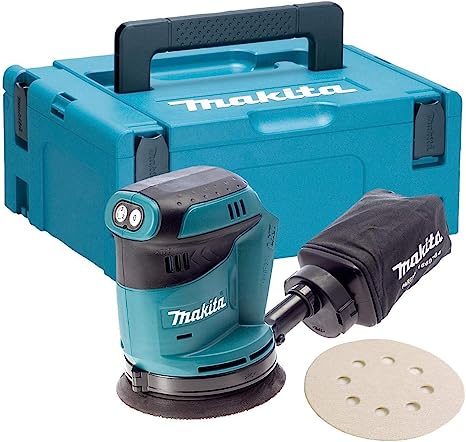 Makita DBO180Z 18v LXT Lithium Ion Random Orbital Sander 125mm Body Makpac