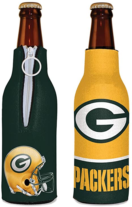 WinCraft NFL Green Bay Packers Bottle Cooler, Team Colors, One Size
