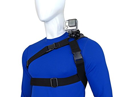 STUNTMAN 360 - Shoulder, Chest and Hip Harness for Action Cameras