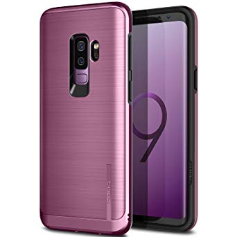 Galaxy S9 Plus Case, OBLIQ [Slim META], Slim Dual Layered Case, Inner TPU with Outer PC with a Metallic Brushed Finish and Anti-Shock Technology for The Samsung Galaxy S9 Plus(2018) (Lilac Purple)