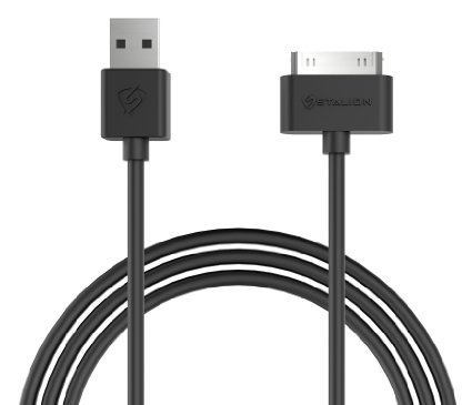 iPhone 4 4s Charger  Stalion Stable 30-Pin USB Sync Cable and Charging Dock Cord Apple MFi CertifiedBlack33 Feet1 Meter for iPhone 2G3G3GS44S Pad 1st2nd3rd Gen iPod Touch 1st 2nd3rd4th Gen iPod Nano 4th5th6th Generation