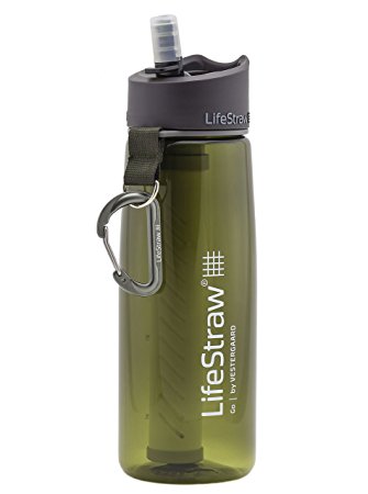 LifeStraw Go Water Bottle with Integrated 1,000 Liter LifeStraw Filter