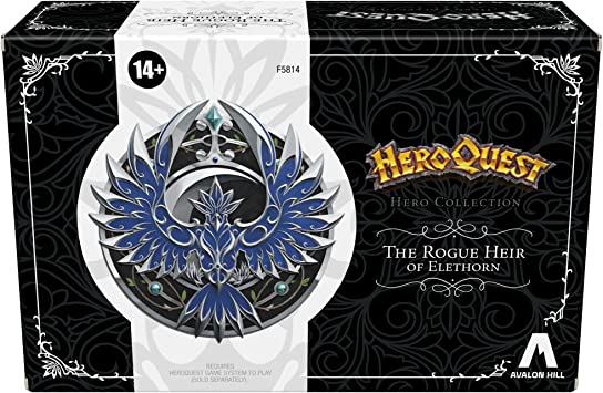 Hasbro Gaming HeroQuest Hero Collection The Rogue Heir of Elethorn Figures, Detailed Miniatures, Requires HeroQuest Game System to Play