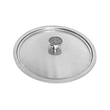 Nordic Ware Restaurant 10 inch Brushed Stainless-Steel Lid