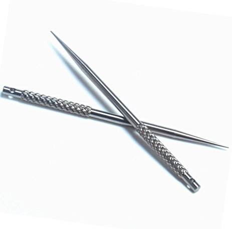 BANG TI BetterLife Titanium Reusable Toothpick Durable EDC Outdoor Tool (Milled, Bold, TM02)