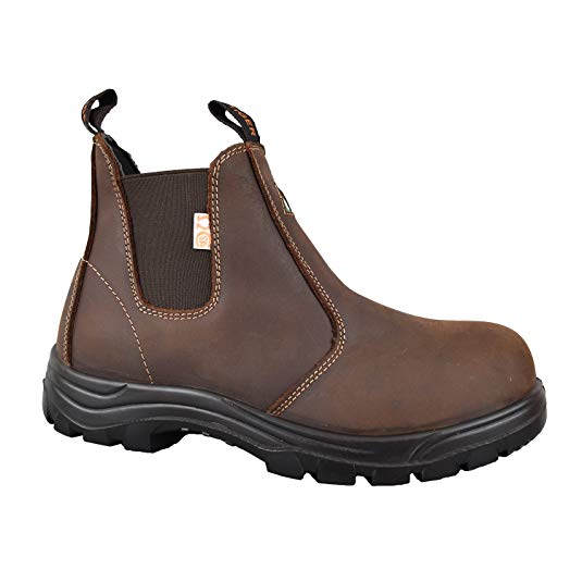 Tiger Safety Men's Lightweight CSA Leather Work Safety Boots - 5925