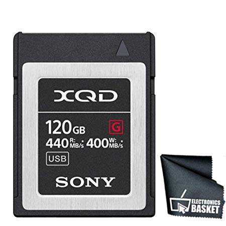 Sony 120GB G Series XQD Memory Card (120GB, Standard)
