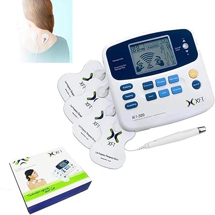 XFT TENS Machine Pain Relief Therapy Massager Unit Muscle Stimulator with 11 Modes Acupuncture Pen
