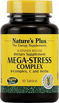 Natures Plus MEGA-STRESS COMPLEX S/R TABLETS 30