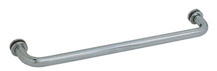 CRL 24" Brushed Nickel (BM Series) Tubular Single-Sided Towel Bar