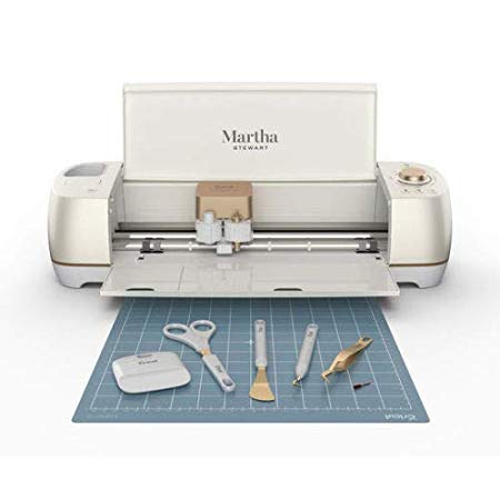 Cricut Explore Air 2 Die Cutting and Embossing Machine - Martha Stewart Special Edition Bundle with Tool Set - Pearl