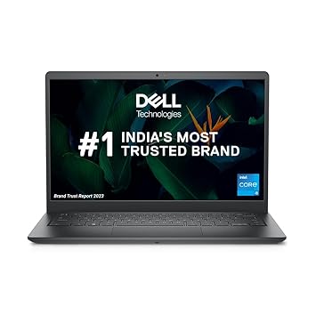 Dell 14 Laptop, 12th Gen Intel Core i5-1235U Processor, 16GB, 512GB, 14.0" (35.56cm) FHD Display with Comfort View, Windows 11   MSO'21, Spill-Resistant Keyboard, 15 Month Mcafee, Black, 1.48kg