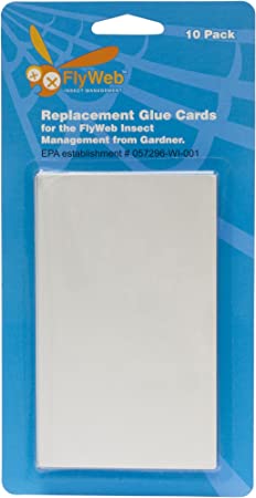 10 Fly Web Glue Boards for Flyweb Fly Light