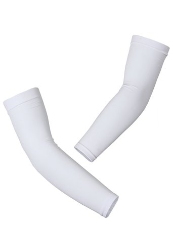 H2H SPORT Unisex Compression Fit Cooling Ribbing Arm Sleeves UV Protection Non-sewing