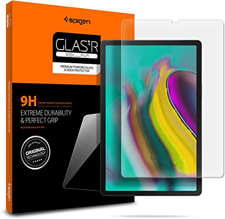 Spigen Tempered Glass Screen Protector Designed for Galaxy Tab S6 [2019 Release] / S5e [1PACK]