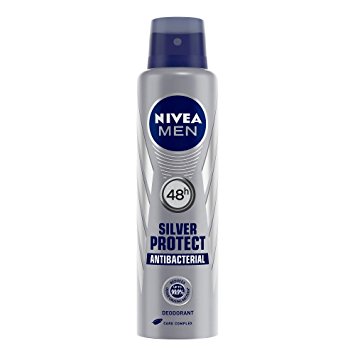 NIVEA MEN Silver Protect Antibacterial Deodorant Spray 150ml